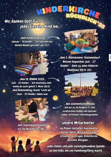 Rückblik KiGo Gochsheim 2025