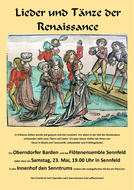 Lieder und Tänze der Renaissance